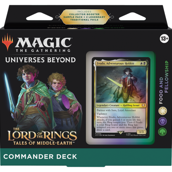 Lord of the Rings Food & Fellowship Commander Deck