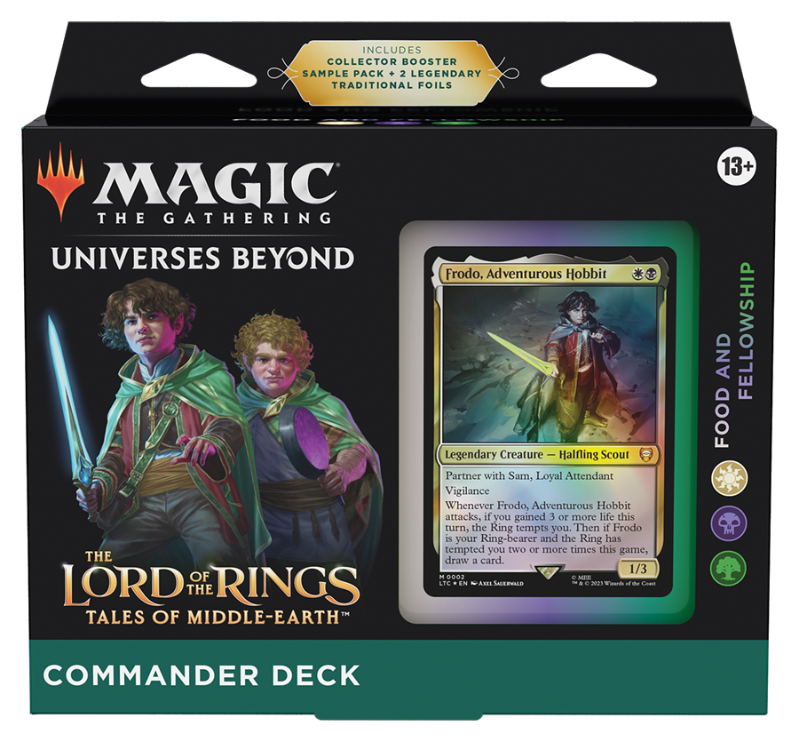 MTGLTR_EN_Cmndr_OtrBx_02_02-1 Lord of the Rings Food & Fellowship Commander Deck - Image 1