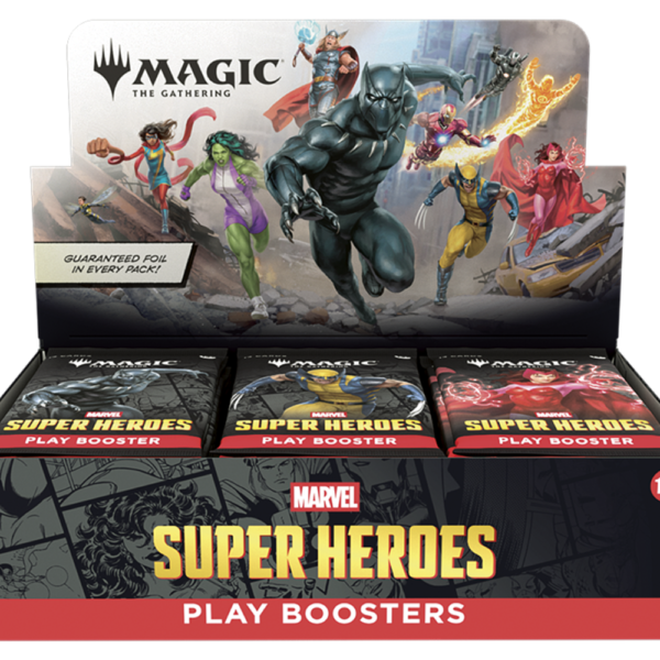 Marvel Super Heroes Play Booster Box