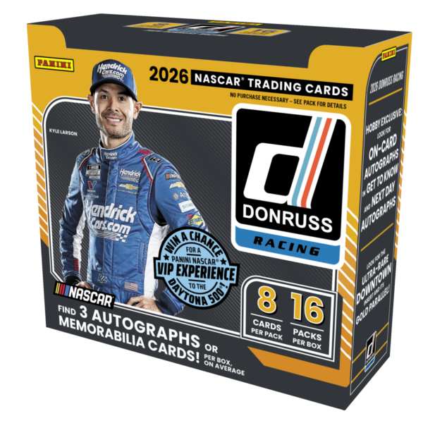 2026 Panini Donruss Racing Trading Card Box (Hobby)
