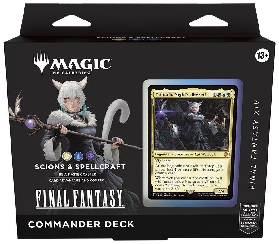 final-fantasy-commander-deck-preorder-1 Final Fantasy XIV Scions & Spellcraft Commander Deck - Image 1