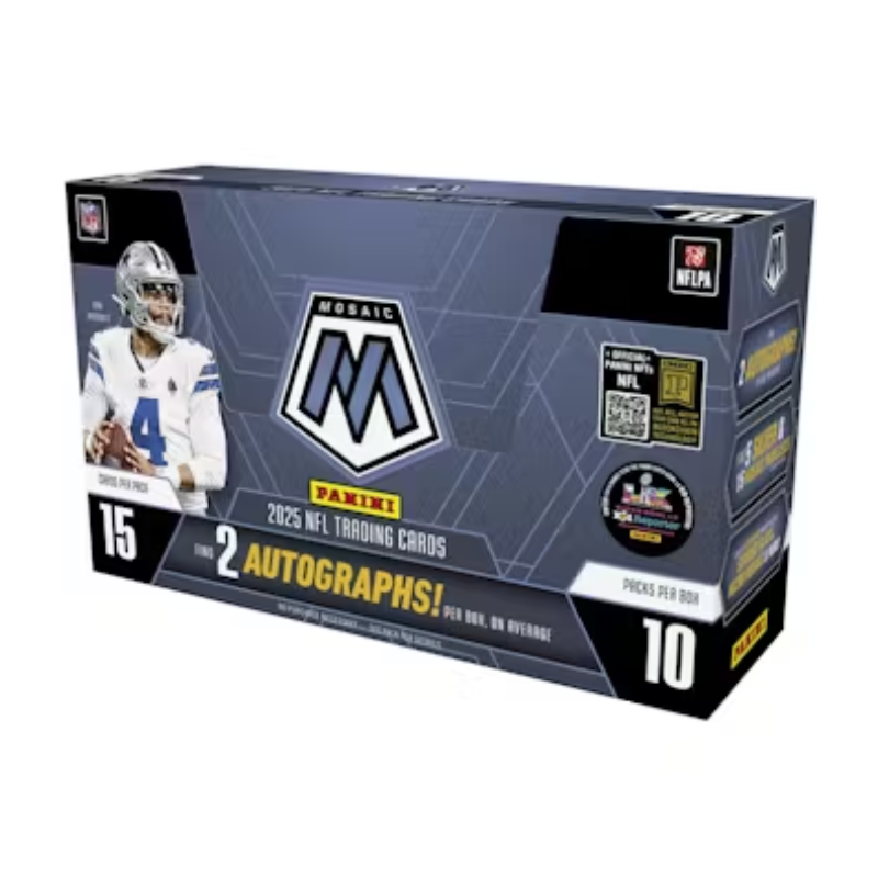 resizingforshopify-2025-10-02T122214.214-1 2025 Panini Mosaic Football Hobby Box - Image 1