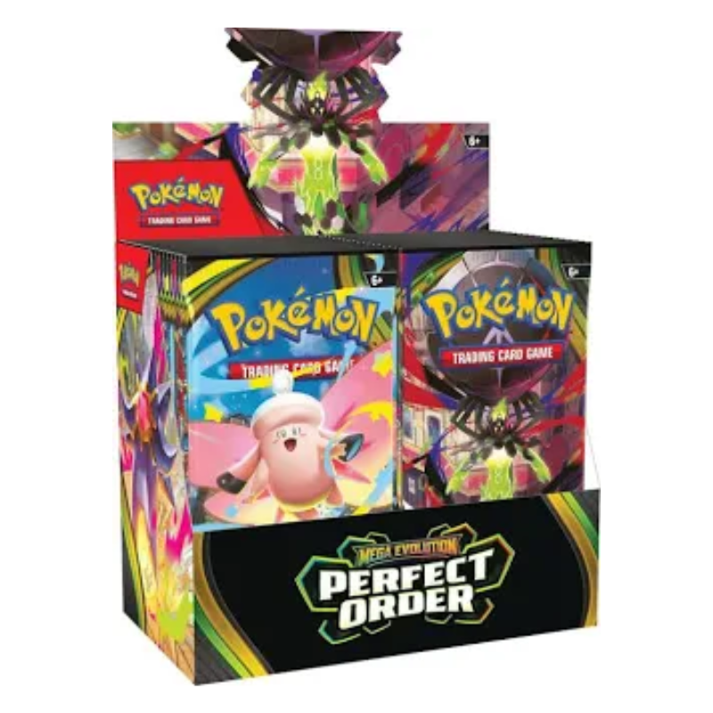 resizingforshopify-2026-03-20T115129.429-1 Pokemon Mega Evolution Perfect Order Booster 6 Box Case - Image 1