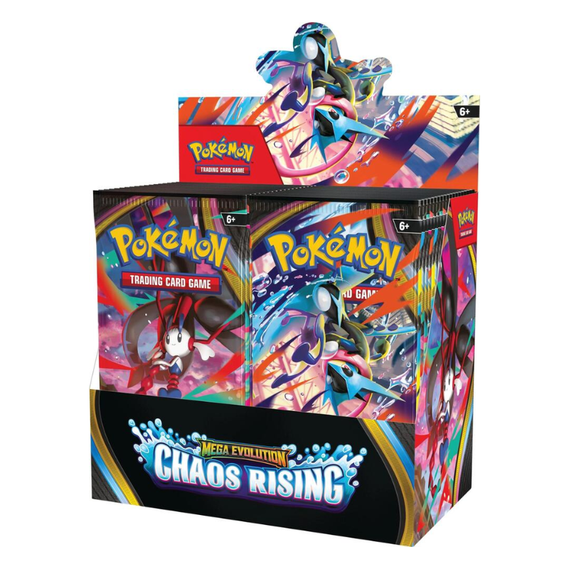 resizingforshopify-2026-05-18T121851.499-1 Pokemon Mega Evolution Chaos Rising Booster 6 Box Case - Image 1
